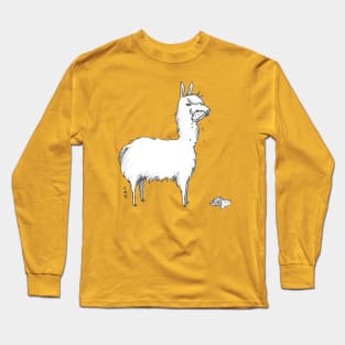 the llama ate my sandwich Long Sleeve T-Shirt